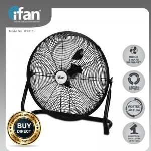iFan - PowerPac Electrodomésticos de acciones con ventilador de alta velocidad de 16 \
