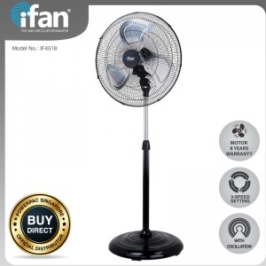 iFan - PowerPac 18 Inch Stand Stand Industrial 120W (IF4518) Electrodomésticos de Stocks (Stocks Disponibles)