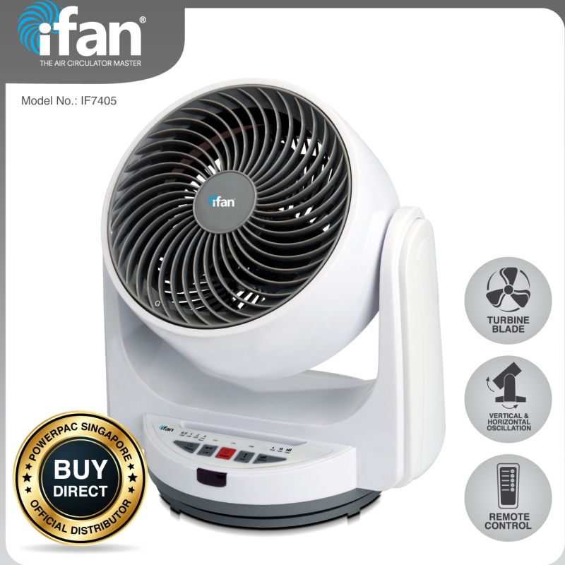 iFan -PowerPac Ventilador de escritorio de 10 \