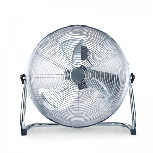20 pulgadas de alta velocidad comercial comercial tienda de refrigeración ventilador de piso circulador de aire ventilador de metal