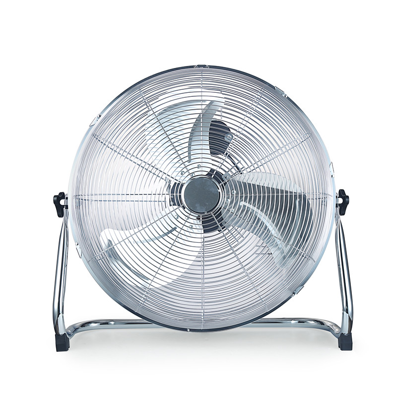 20 pulgadas de alta velocidad comercial comercial tienda de refrigeración ventilador de piso circulador de aire ventilador de metal