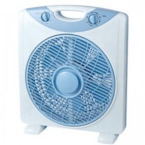 Ventilador de aire azul cielo aire pequeño ventilador de 10 pulgadas